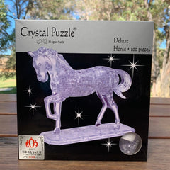 Crystal Puzzle Horse