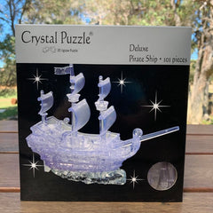 Crystal Puzzle Pirate Ship